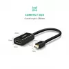 Ugreen 40360 video cable adapter 0.25 m Mini DisplayPort HDMI Black