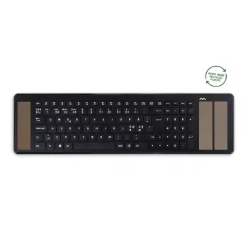 Mousetrapper Type Keyboard QWERTY Nordic USB-A + Bluetooth, Full-size (100%), Wired & Wireless, USB + Bluetooth, Black