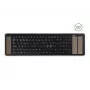 Mousetrapper Type Keyboard QWERTY Nordic USB-A + Bluetooth, Full-size (100%), Wired & Wireless, USB + Bluetooth, Black