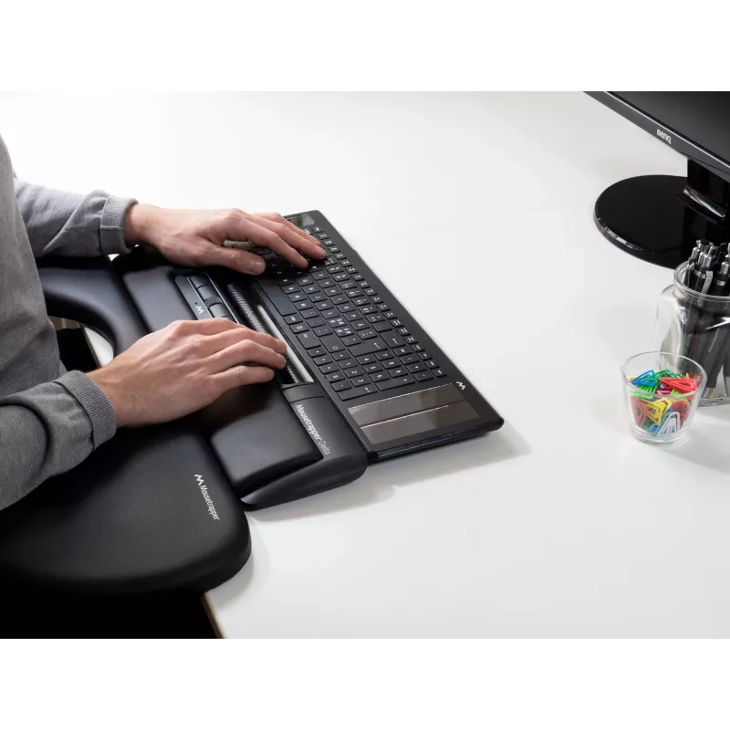 Mousetrapper Type Keyboard QWERTY Nordic USB-A + Bluetooth, Full-size (100%), Wired & Wireless, USB + Bluetooth, Black