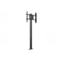 Multibrackets M Display Stand 180 Single Black w, Floormount