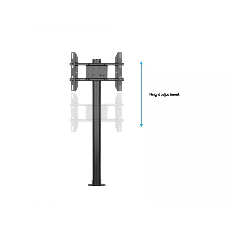 Multibrackets M Display Stand 180 Single Black w, Floormount