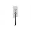 Multibrackets M Display Stand 180 Single Black w, Floormount