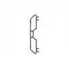 Multibrackets M Pro Series - Cable Management Clip 6-pack, Cable management clip, Black, Plastic, 100 g, 90 mm, 30 mm