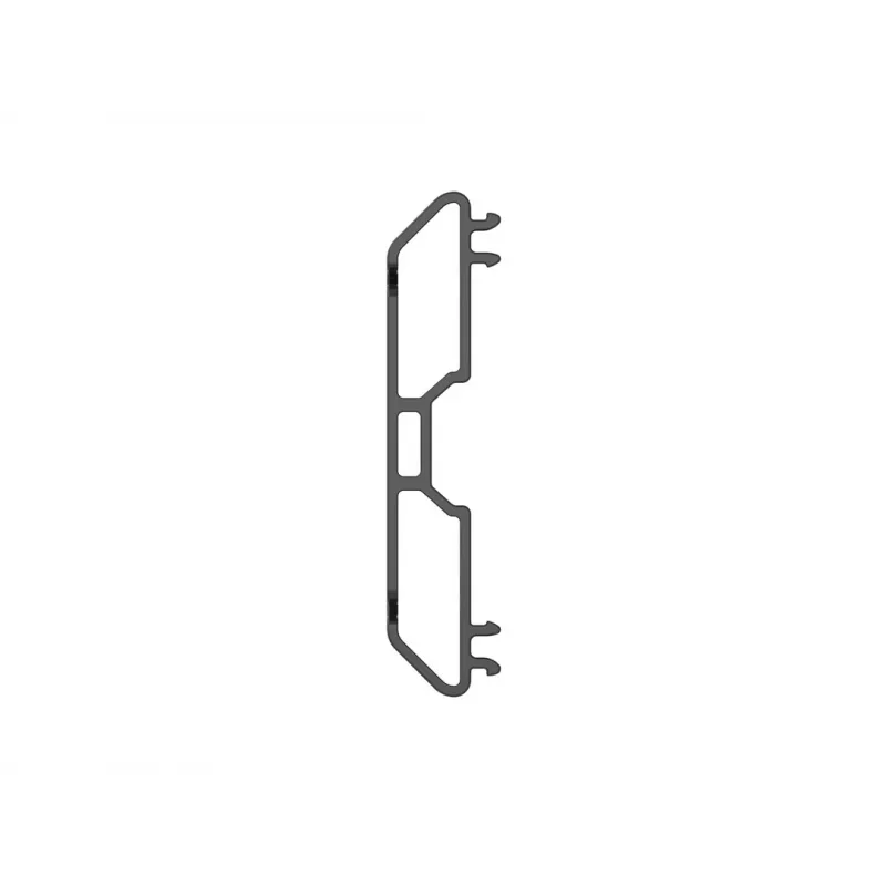 Multibrackets M Pro Series - Cable Management Clip 6-pack, Cable management clip, Black, Plastic, 100 g, 90 mm, 30 mm