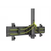 Multibrackets M Pro Series - Cable Management Clip 6-pack, Cable management clip, Black, Plastic, 100 g, 90 mm, 30 mm
