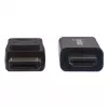 Manhattan DisplayPort 1.2 to HDMI Cable, 4K@60Hz, 1m, Male to Male, DP With Latch, Black, Not Bi-Directional, Three Year Warranty, Equivalent to 3F-DP-HDMI-4K60-HDR