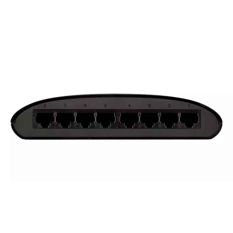 D-Link DES-1008D Unmanaged Fast Ethernet (10/100) Black