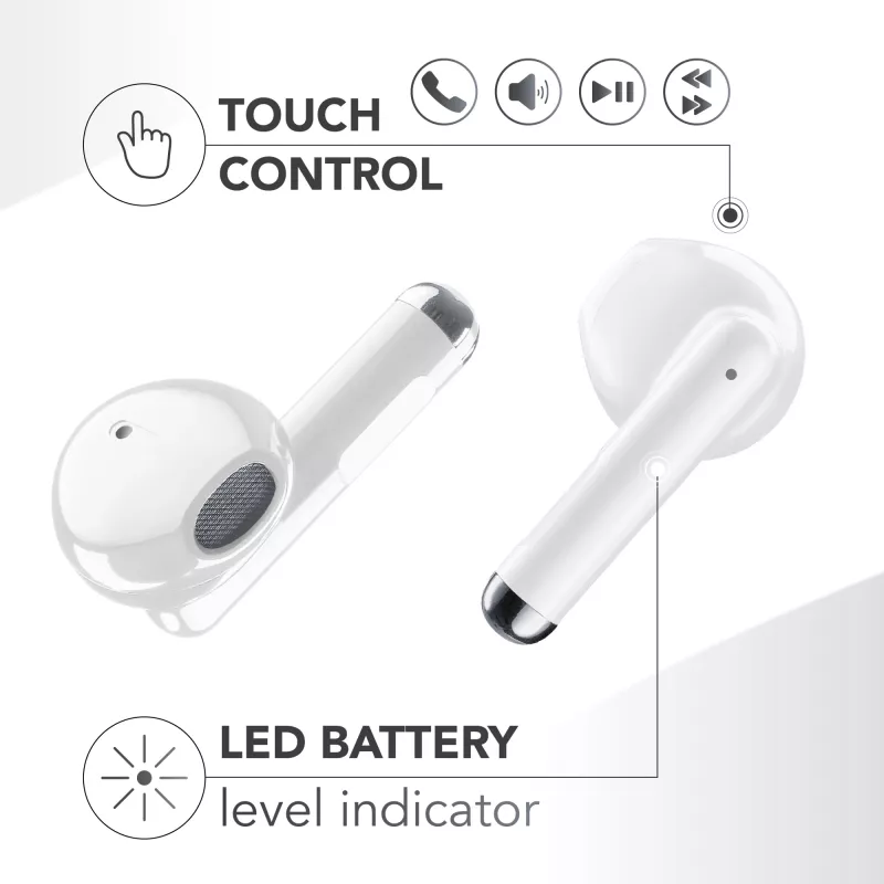 Music Sound Breeze Capsule-style Bluetooth earphone with colored case