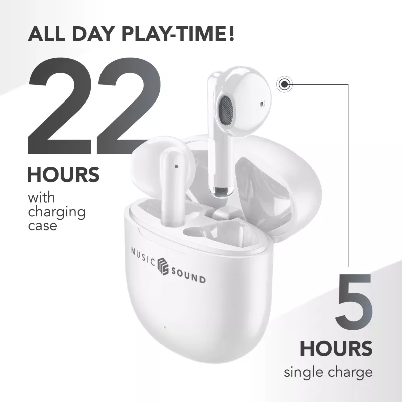 Music Sound Breeze Capsule-style Bluetooth earphone with colored case