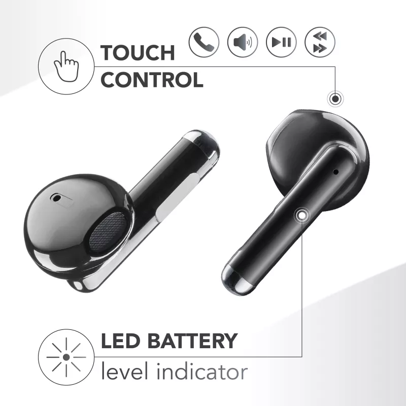 Music Sound Breeze Capsule-style Bluetooth earphone with colored case