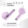 Music Sound Breeze Capsule-style Bluetooth earphone with colored case