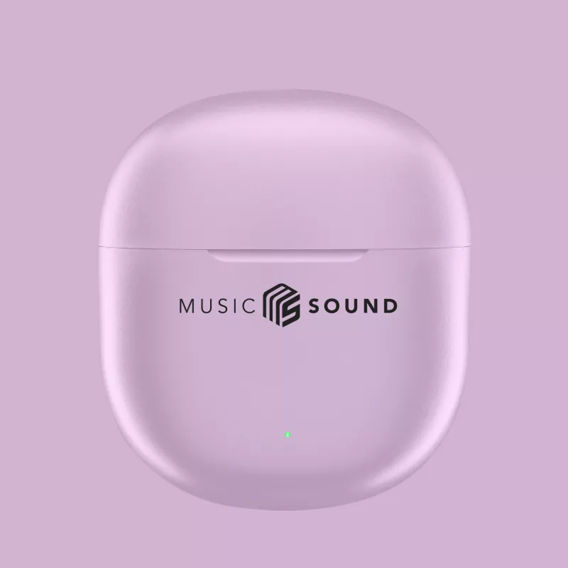 Music Sound Breeze Capsule-style Bluetooth earphone with colored case