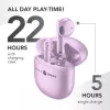 Music Sound Breeze Capsule-style Bluetooth earphone with colored case
