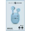Music Sound Breeze Capsule-style Bluetooth earphone with colored case