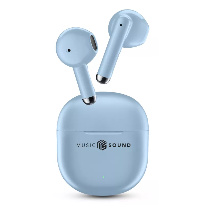 Music Sound Breeze Capsule-style Bluetooth earphone with colored case