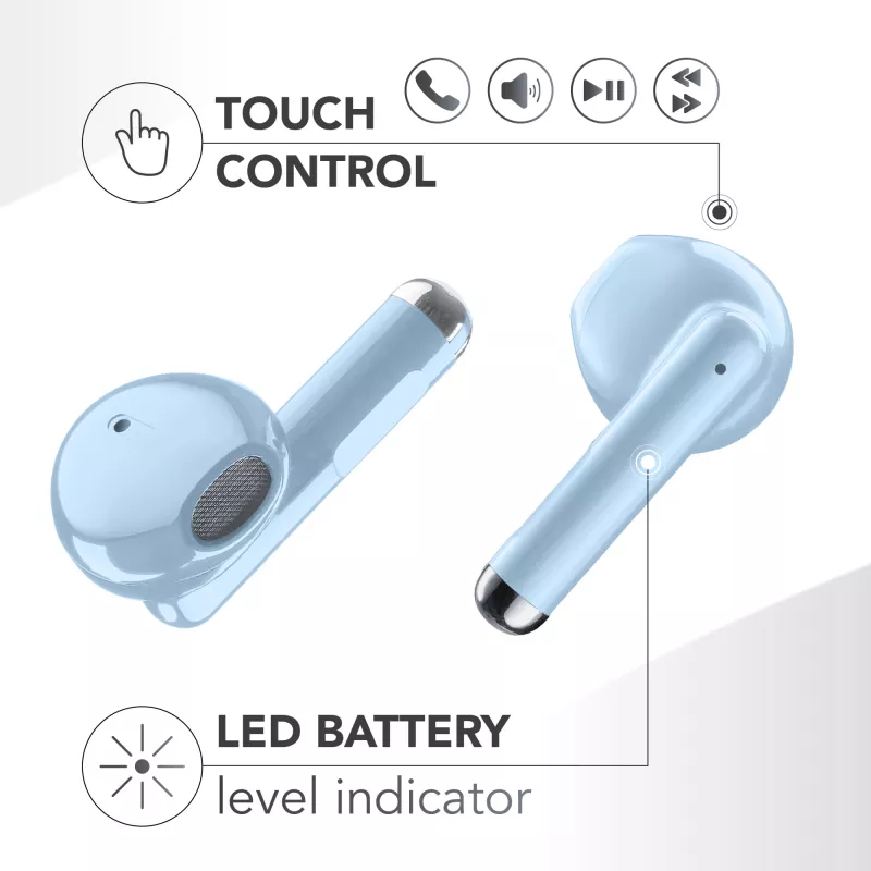Music Sound Breeze Capsule-style Bluetooth earphone with colored case