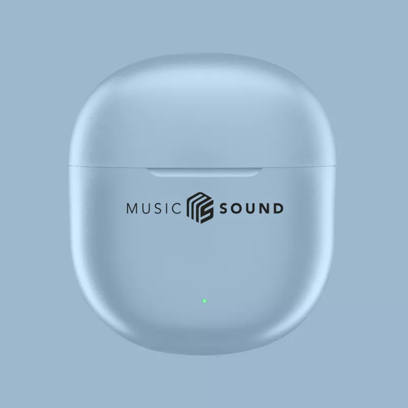 Music Sound Breeze Capsule-style Bluetooth earphone with colored case