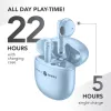 Music Sound Breeze Capsule-style Bluetooth earphone with colored case