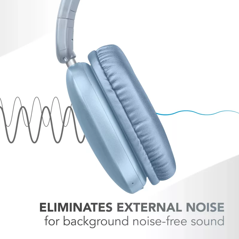Music Sound MAXI3 MAXI3 wireless over-ear headphones with Active Noise Cancelling: immersive and distraction-free listening experience, up to 35 hours of battery life. Modern design, comfort, style and powerful, revolutionary sound.