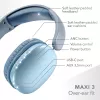 Music Sound MAXI3 MAXI3 wireless over-ear headphones with Active Noise Cancelling: immersive and distraction-free listening experience, up to 35 hours of battery life. Modern design, comfort, style and powerful, revolutionary sound.