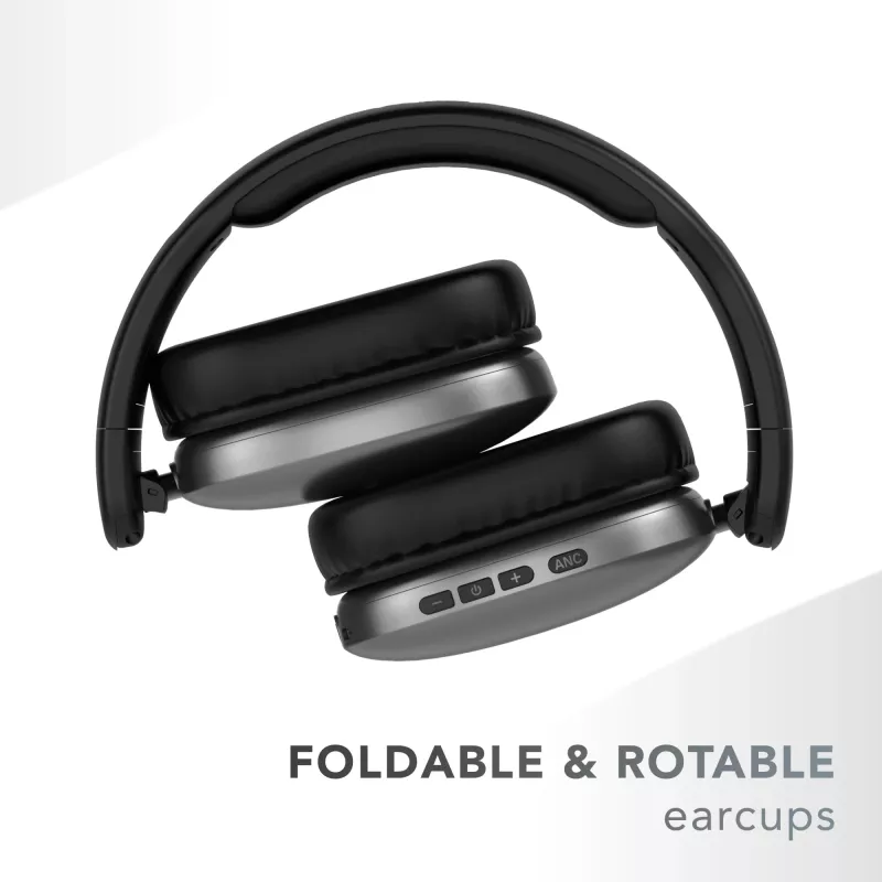 Music Sound MAXI3 MAXI3 wireless over-ear headphones with Active Noise Cancelling: immersive and distraction-free listening experience, up to 35 hours of battery life. Modern design, comfort, style and powerful, revolutionary sound.