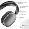 Music Sound MAXI3 MAXI3 wireless over-ear headphones with Active Noise Cancelling: immersive and distraction-free listening experience, up to 35 hours of battery life. Modern design, comfort, style and powerful, revolutionary sound.