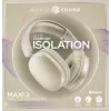 Music Sound MAXI3 MAXI3 wireless over-ear headphones with Active Noise Cancelling: immersive and distraction-free listening experience, up to 35 hours of battery life. Modern design, comfort, style and powerful, revolutionary sound.
