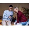 Cellularline Nebit – TWS Translator NEBIT TWS earbuds with real-time translation functionality. Elegant and intelligent, designed to break language barriers and support instant communication and transcription.