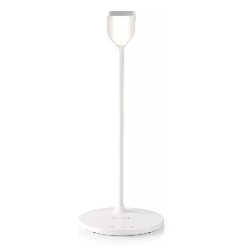 Techly I-LAMP-DSK10 table lamp Non-changeable bulb(s) 5.5 W LED G White
