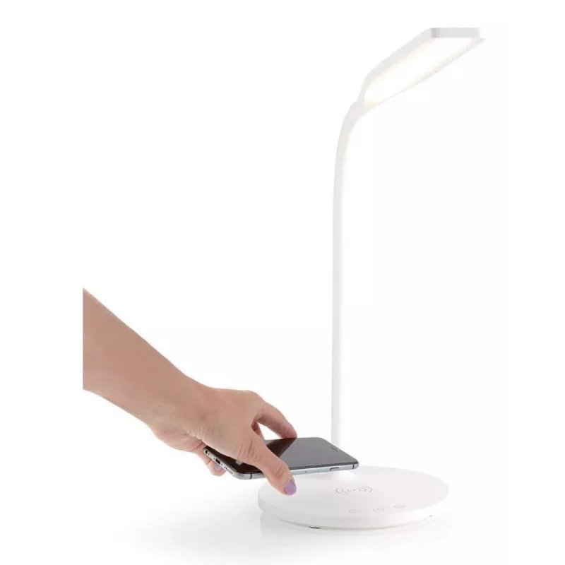 Techly I-LAMP-DSK10 table lamp Non-changeable bulb(s) 5.5 W LED G White