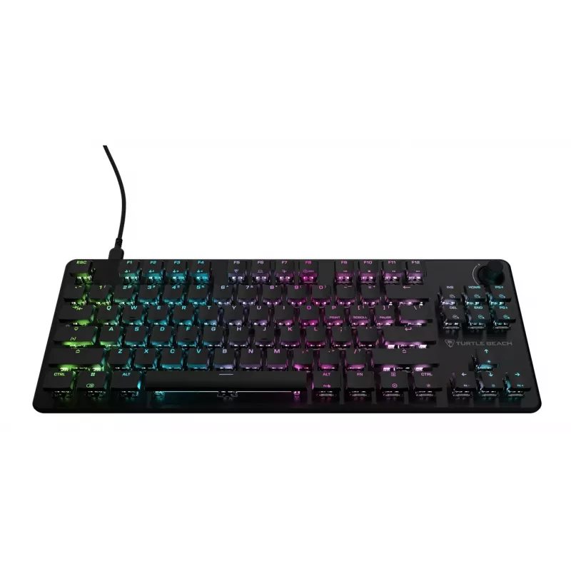 Turtle Beach Vulcan II TKL keyboard Gaming USB QWERTY German Black