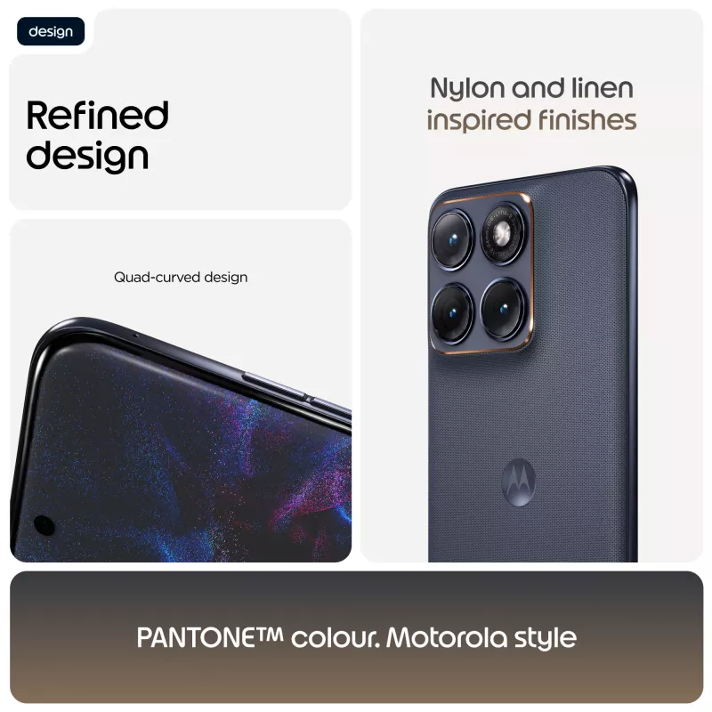 Motorola edge 70 fusion 17.2 cm (6.78 inch) Dual SIM Android 16.0 5G USB Type-C 8 GB 256 GB 7000 mAh Black