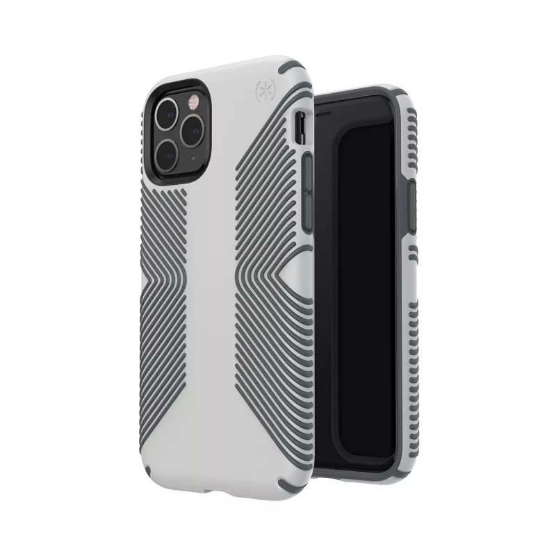 Speck Presidio Grip mobile phone case 14.7 cm (5.8 inch) Cover Grey