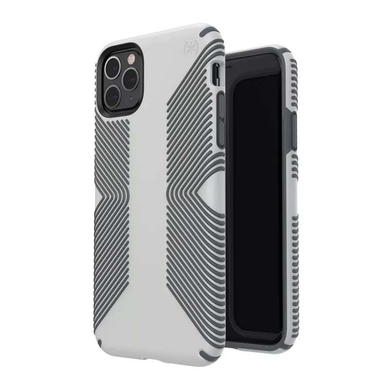 Speck Presidio Grip mobile phone case 16.5 cm (6.5 inch) Cover Grey