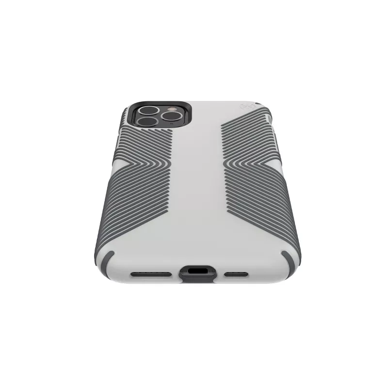 Speck Presidio Grip mobile phone case 16.5 cm (6.5 inch) Cover Grey
