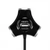 Axagon HUE-X3B interface hub USB 2.0 480 Mbit/s Black