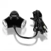 Axagon HUE-X3B interface hub USB 2.0 480 Mbit/s Black