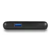 AXAGON EE25-S6B - HDD / SSD-Gehäuse - 2.5 Zoll - SATA - Serial ATA II - Serial ATA III - 5 Gbit/s - USB Konnektivität - Schwarz