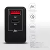 Axagon ACU-PQ22 mobile device charger Mobile phone, Power bank, Smartphone, Smartwatch, Tablet, Universal Black AC Fast charging Indoor