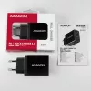 Axagon ACU-PQ22 mobile device charger Mobile phone, Power bank, Smartphone, Smartwatch, Tablet, Universal Black AC Fast charging Indoor
