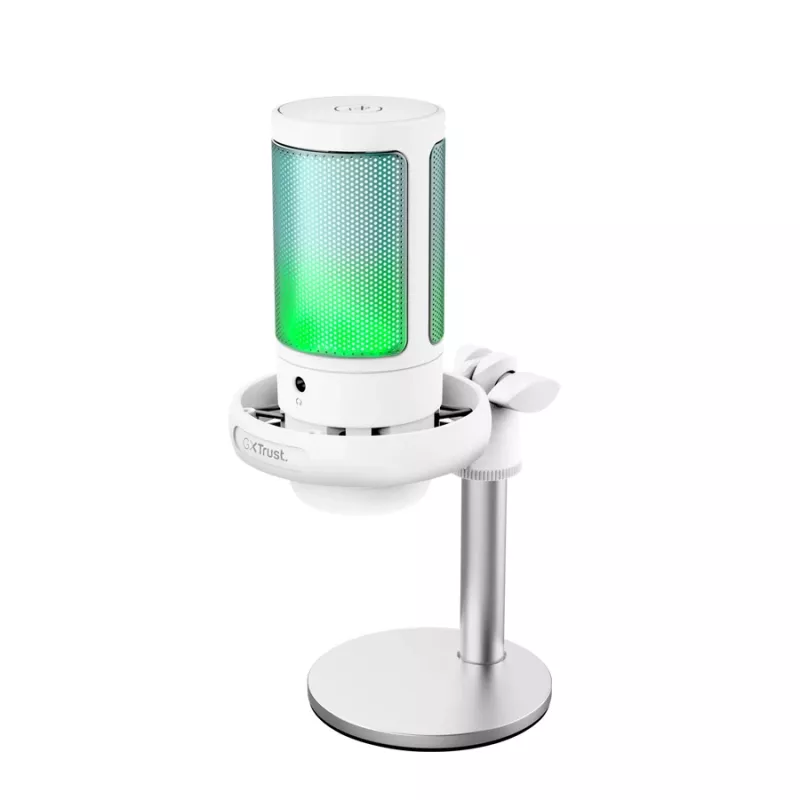 Trust GXT 238W Auron Grey, White Podcast microphone