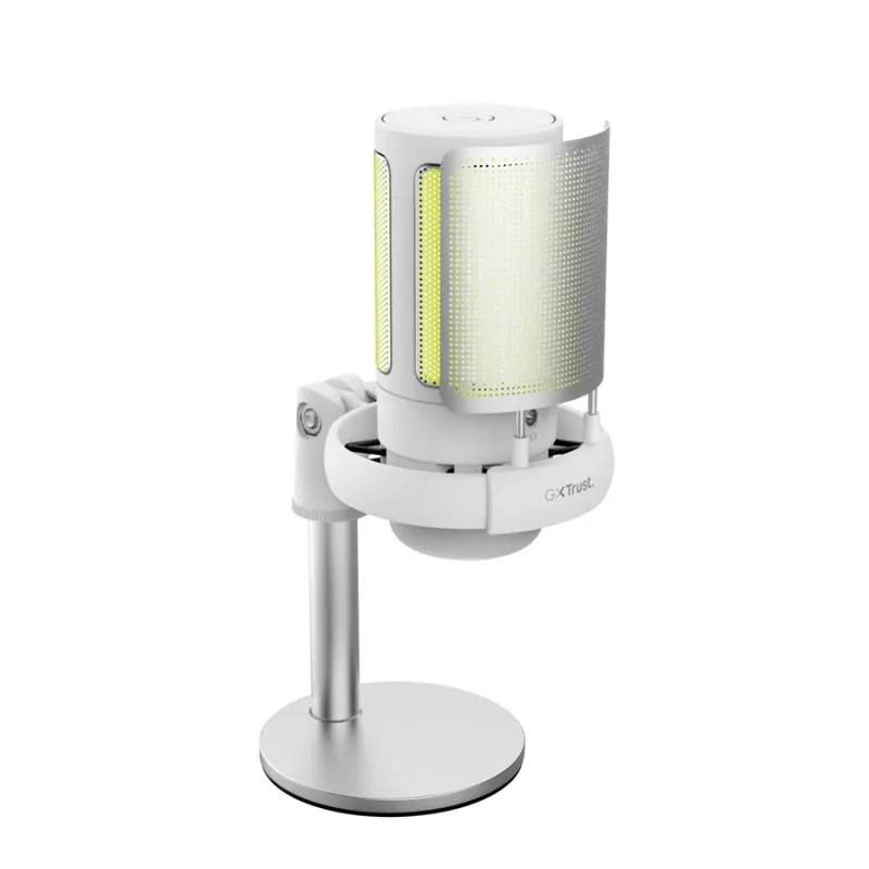 Trust GXT 238W Auron Grey, White Podcast microphone