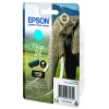 Epson Elephant Singlepack Cyan 24 Claria Photo HD Ink, Cyan, 4.6 ml, 1 pc(s), 360 pages