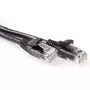 ACT Black 20 meter U/UTP CAT6A patch cable snagless with RJ45 connectors