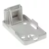 ACT Keystone surface mounted box 1 port, White, 1 pc(s)
