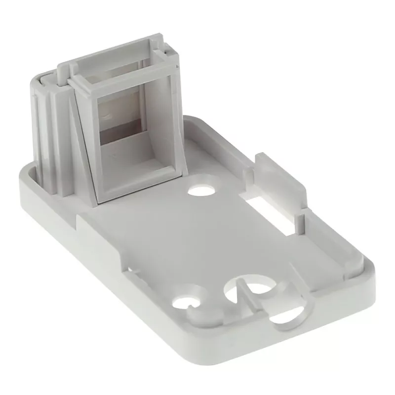 ACT Keystone surface mounted box 1 port, White, 1 pc(s)
