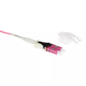 ACT 5 meter Multimode 50/125 OM4 Polarity Twist fiber cable with LC connectors