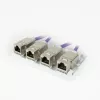 ACT Unloaded surface keystone mount box for 4 keystone jacks