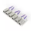 ACT Unloaded surface keystone mount box for 6 keystone jacks